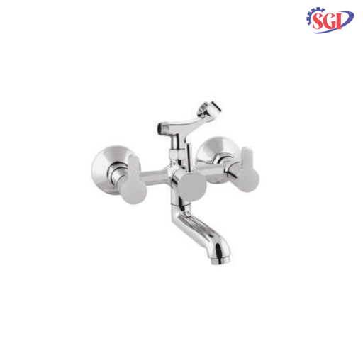 2 In 1 Wall Mixer With Crutch