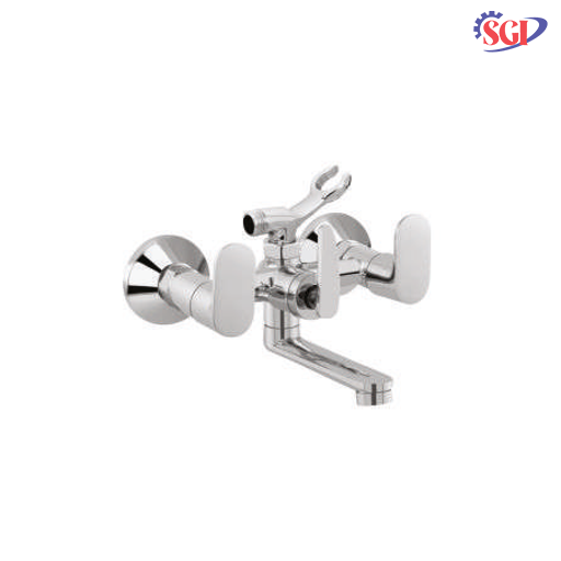 2 In 1 Wall Mixer With Crutch