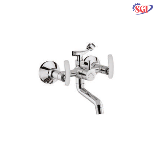 2 In 1 Wall Mixer With Crutch