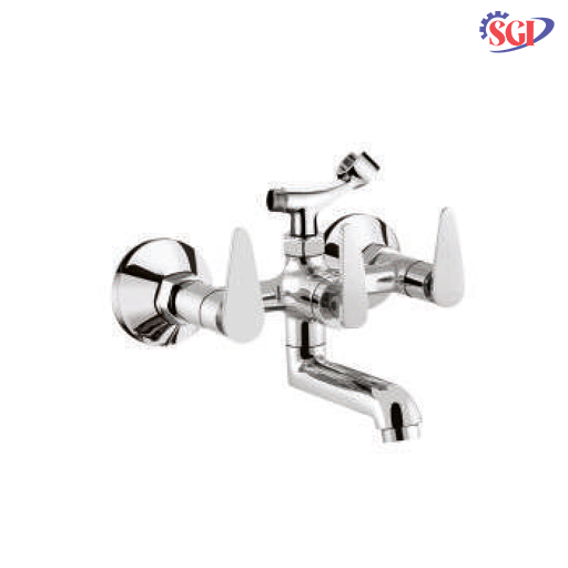 2 In 1 Wall Mixer With Crutch