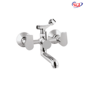 2 In 1 Wall Mixer With Crutch