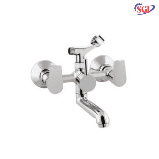 2 In 1 Wall Mixer With Crutch