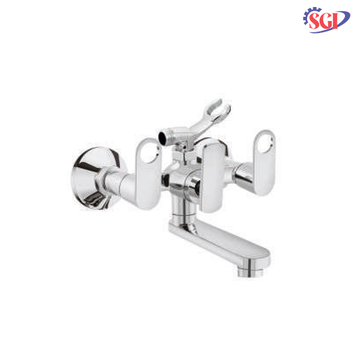 2 In 1 Wall Mixer With Crutch