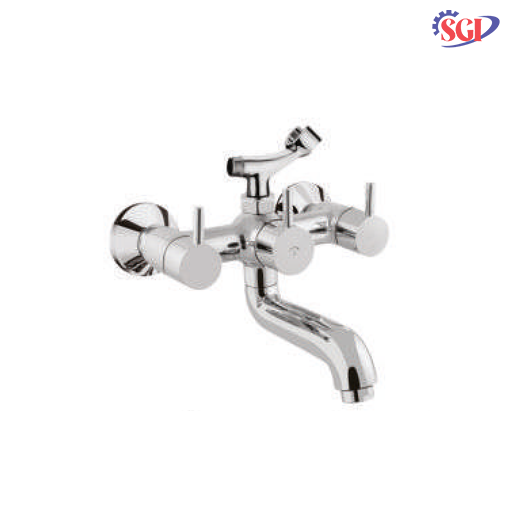 2 In 1 Wall Mixer With Crutch