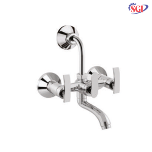 2 In 1 Wall Mixer With L-Bend