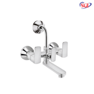 2 In 1 Wall Mixer With L-Bend