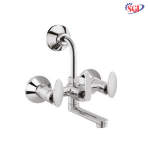 2 In 1 Wall Mixer With L-Bend