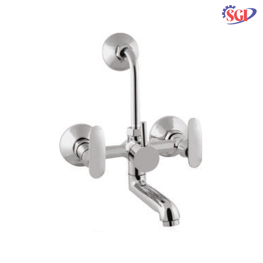 2 In 1 Wall Mixer With L-Bend