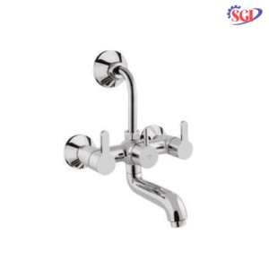 2 In 1 Wall Mixer With L-Bend