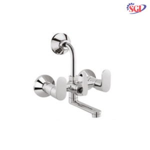 2 In 1 Wall Mixer With L-Bend
