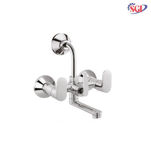 2 In 1 Wall Mixer With L-Bend
