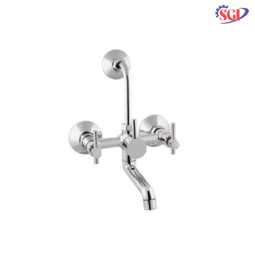 2 In 1 Wall Mixer With L-Bend