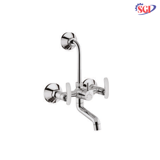 2 In 1 Wall Mixer With L-Bend