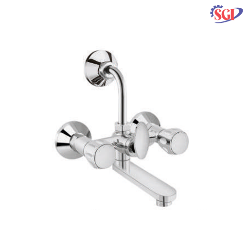 2 In 1 Wall Mixer With L-Bend