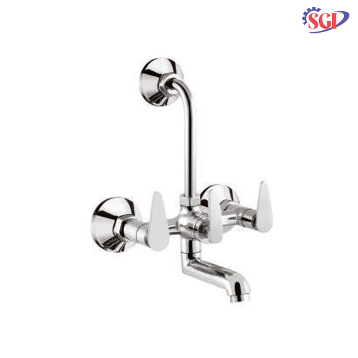 2 In 1 Wall Mixer With L-Bend