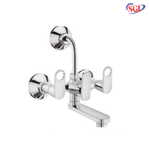 2 In 1 Wall Mixer With L-Bend