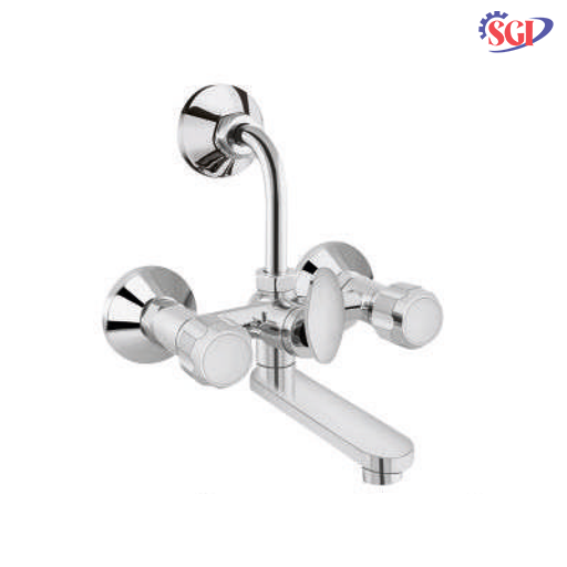 2 In 1 Wall Mixer With L-Bend