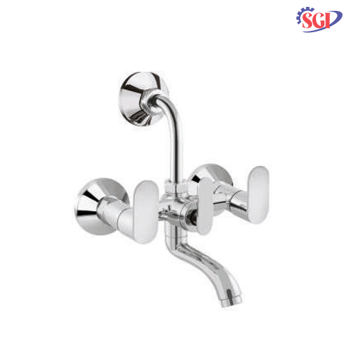 2 In 1 Wall Mixer With L-Bend