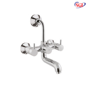 2 In 1 Wall Mixer With L-Bend