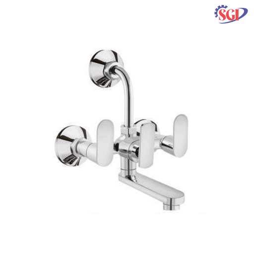 2 In 1 Wall Mixer With L-Bend