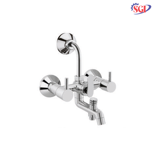 3 In 1 Wall Mixer With L-Bend