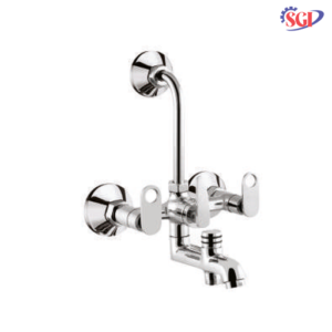 3 In 1 Wall Mixer With L-Bend