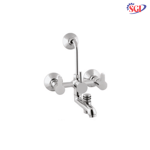 3 In 1 Wall Mixer With L-Bend