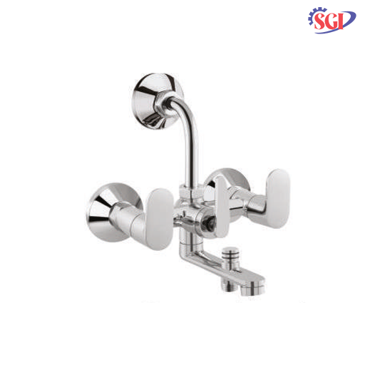 3 In 1 Wall Mixer With L-Bend