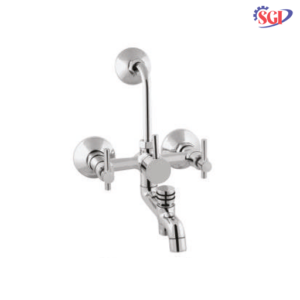 3 In 1 Wall Mixer With L-Bend