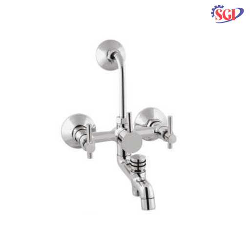3 In 1 Wall Mixer With L-Bend