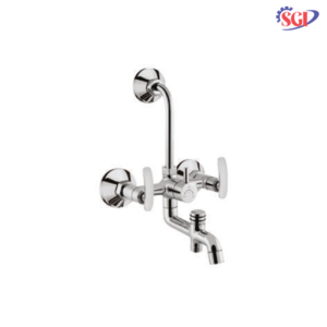 3 In 1 Wall Mixer With L-Bend