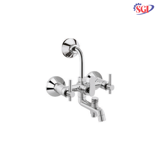 3 In 1 Wall Mixer With L-Bend