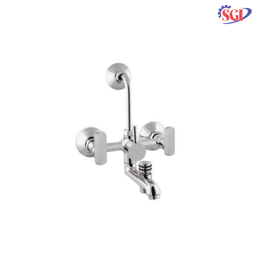 3 In 1 Wall Mixer With L-Bend