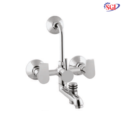3 In 1 Wall Mixer With L-Bend