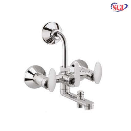 3 In 1 Wall Mixer With L-Bend