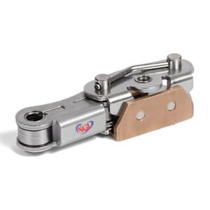 Complete Transport Chain With Sintered Sliding Pieces