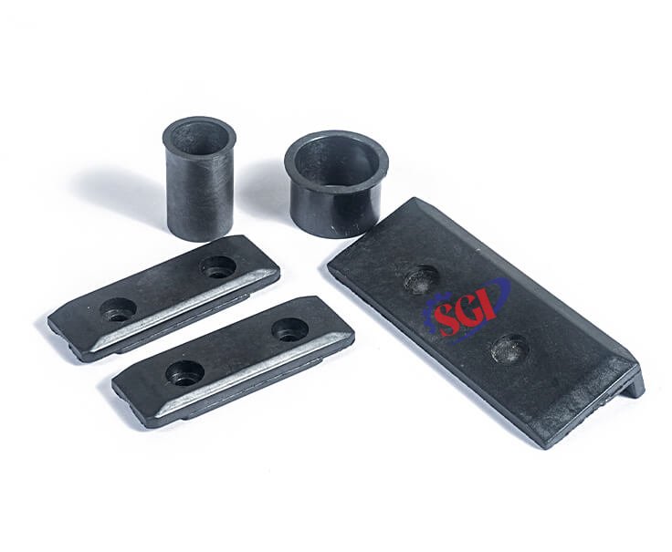 synthetic_sliding_pads_bush_non_lube_with_copper_hollow_rivets