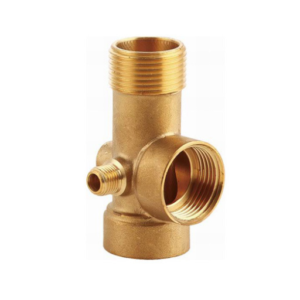 BRASS FIVE WAY CONNECTOR